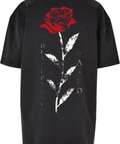 Alternative view of DB Acid Rose Ladies Oversized T